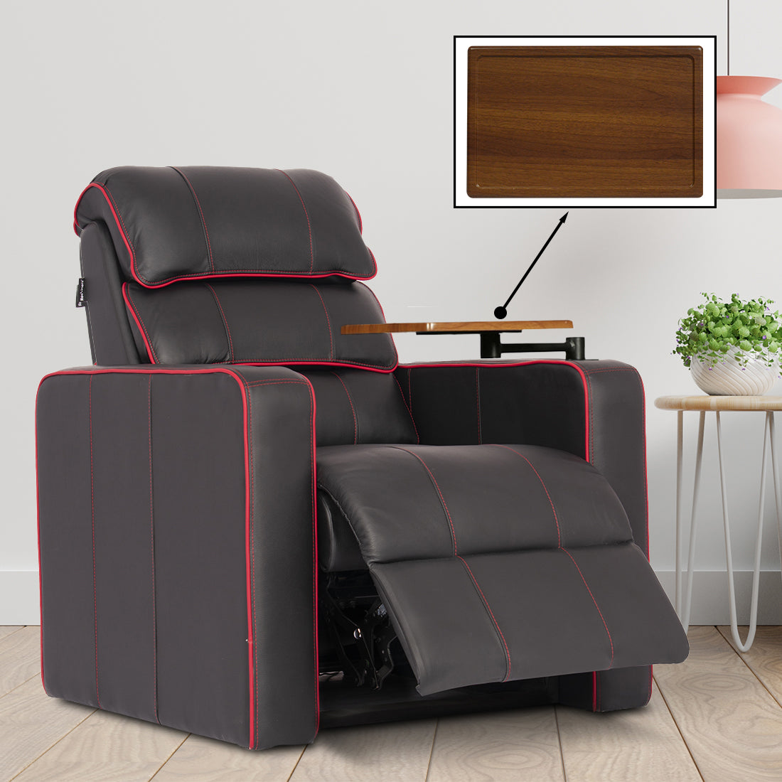 Home Theater Recliner Chair Style-802M Black