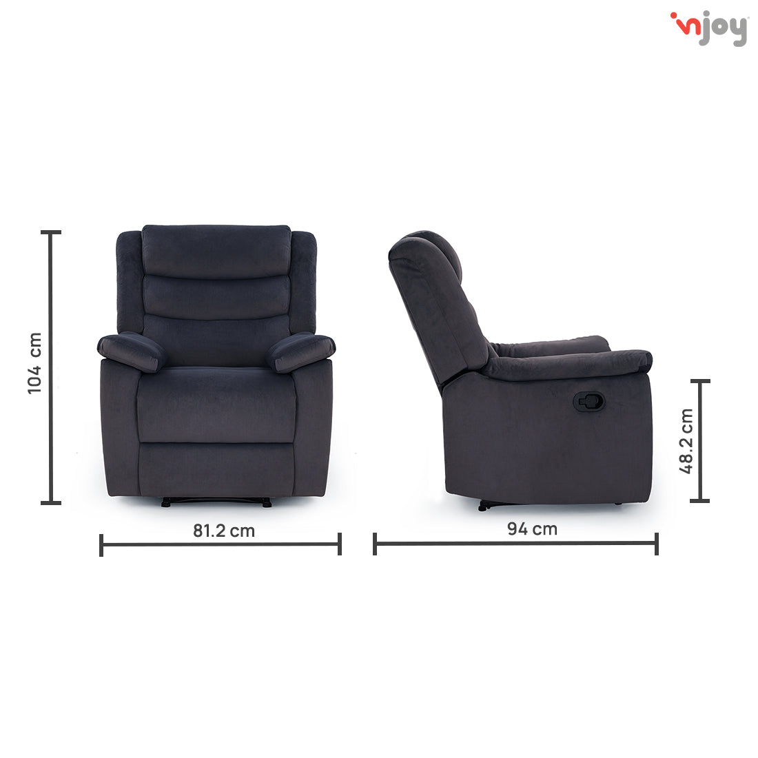 Single Seater Recliner Sofa - Injoy 0121