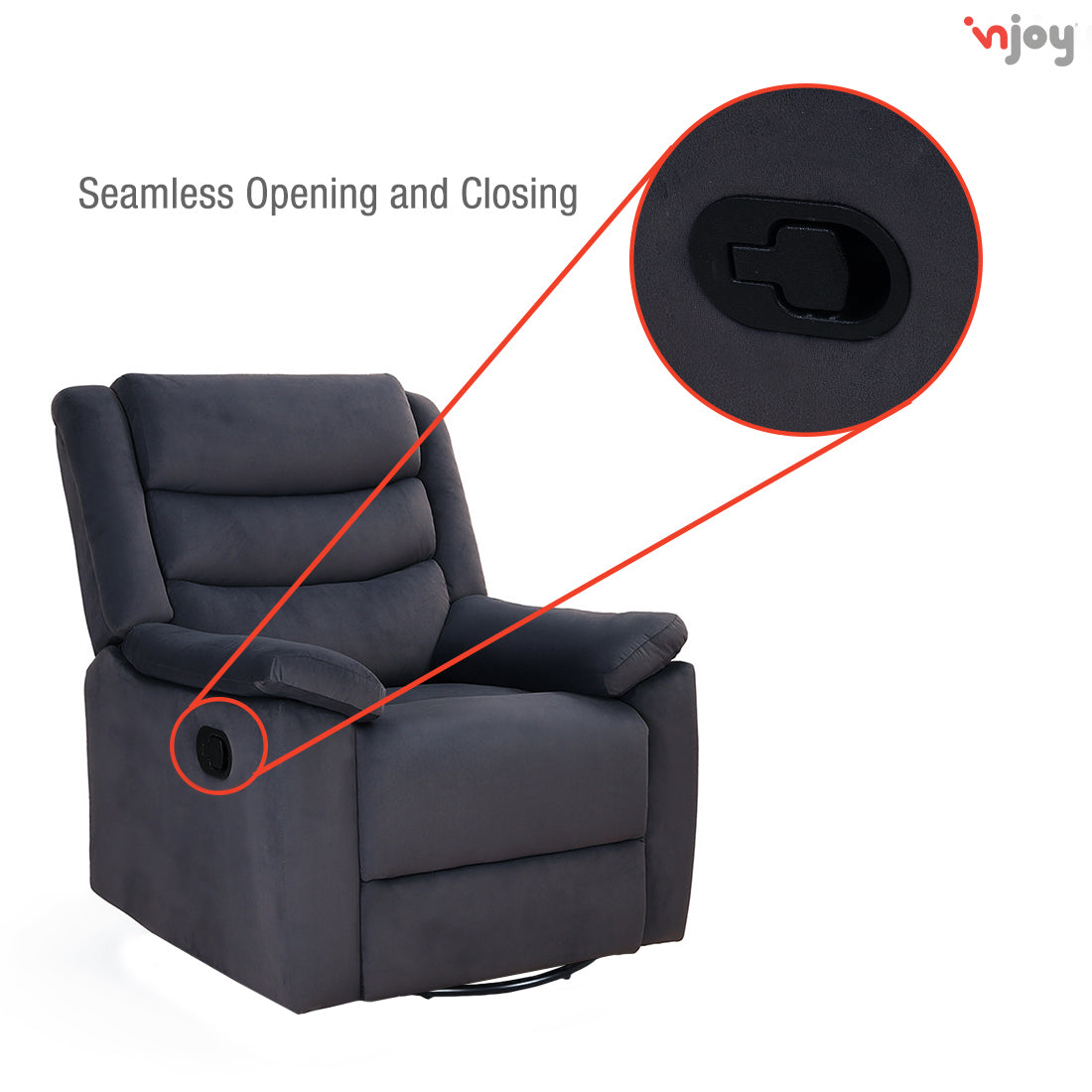 Single Seater Recliner Sofa - Injoy 0121