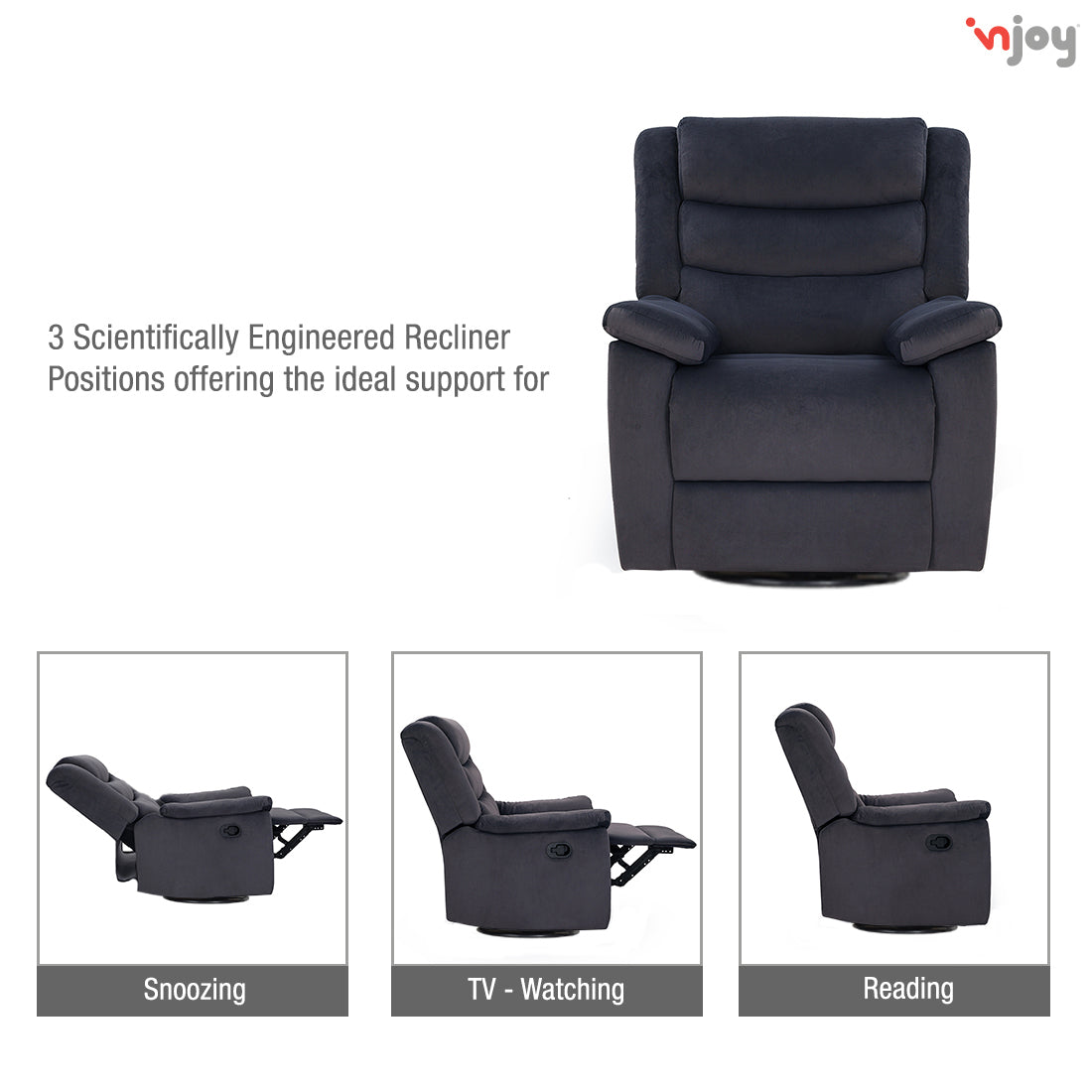 Single Seater Recliner Sofa - Injoy 0121