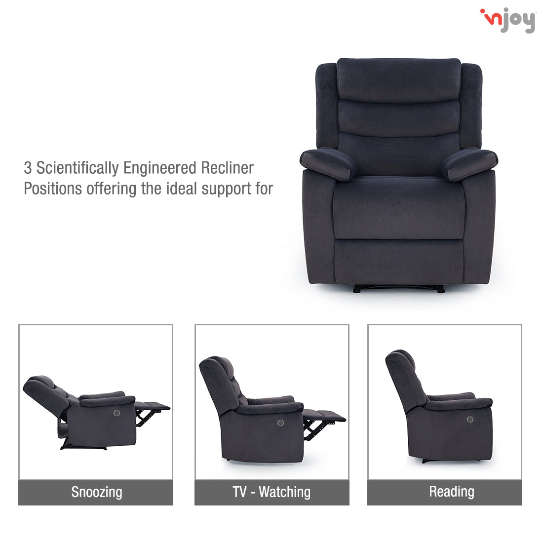 Single Seater Recliner Sofa - Injoy 0121