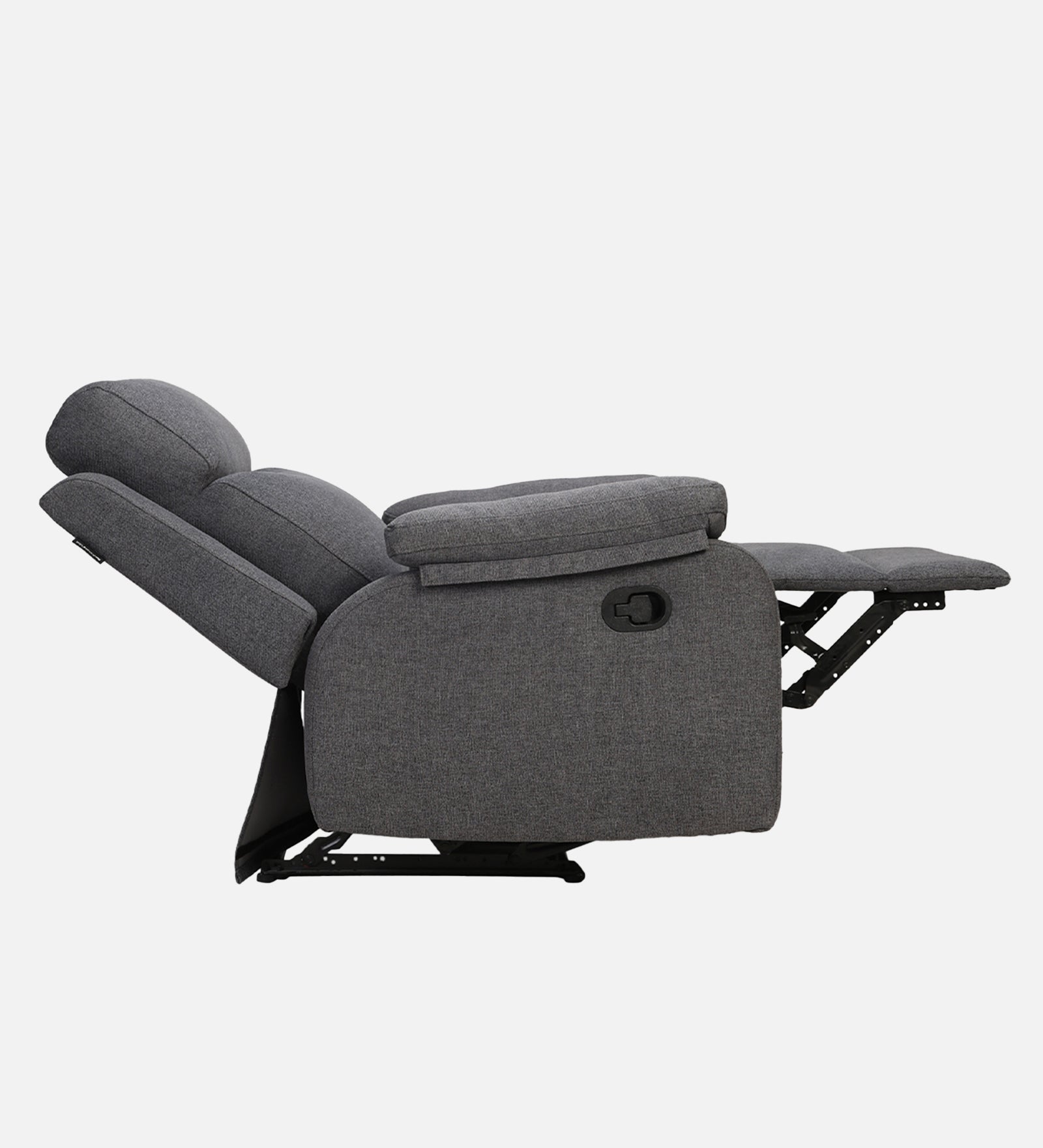 Buy Single Seater Manual Recliner Sofa - Curve Online in India, Single Seater Recliner Sofa, Single Seater Recliner Chair, Manual Recliner, Fabric Recliner, Living Room Recliner