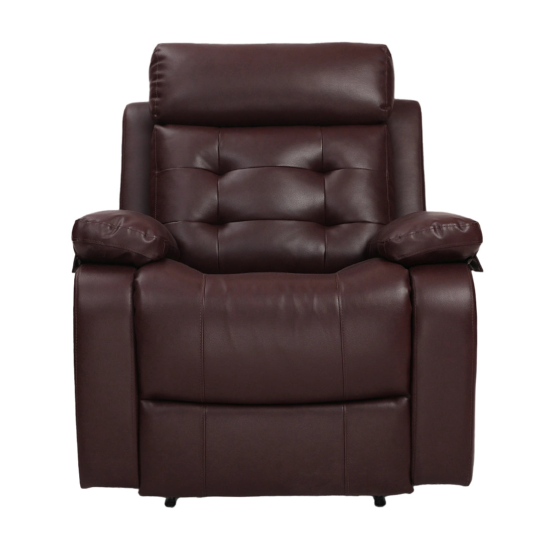 Buy Single Seater Manual Recliner Sofa - Tango Online in India, Single Seater Recliner Sofa, Single Seater Recliner Chair, Manual Recliner, Leatherette Recliner, Living Room Recliner