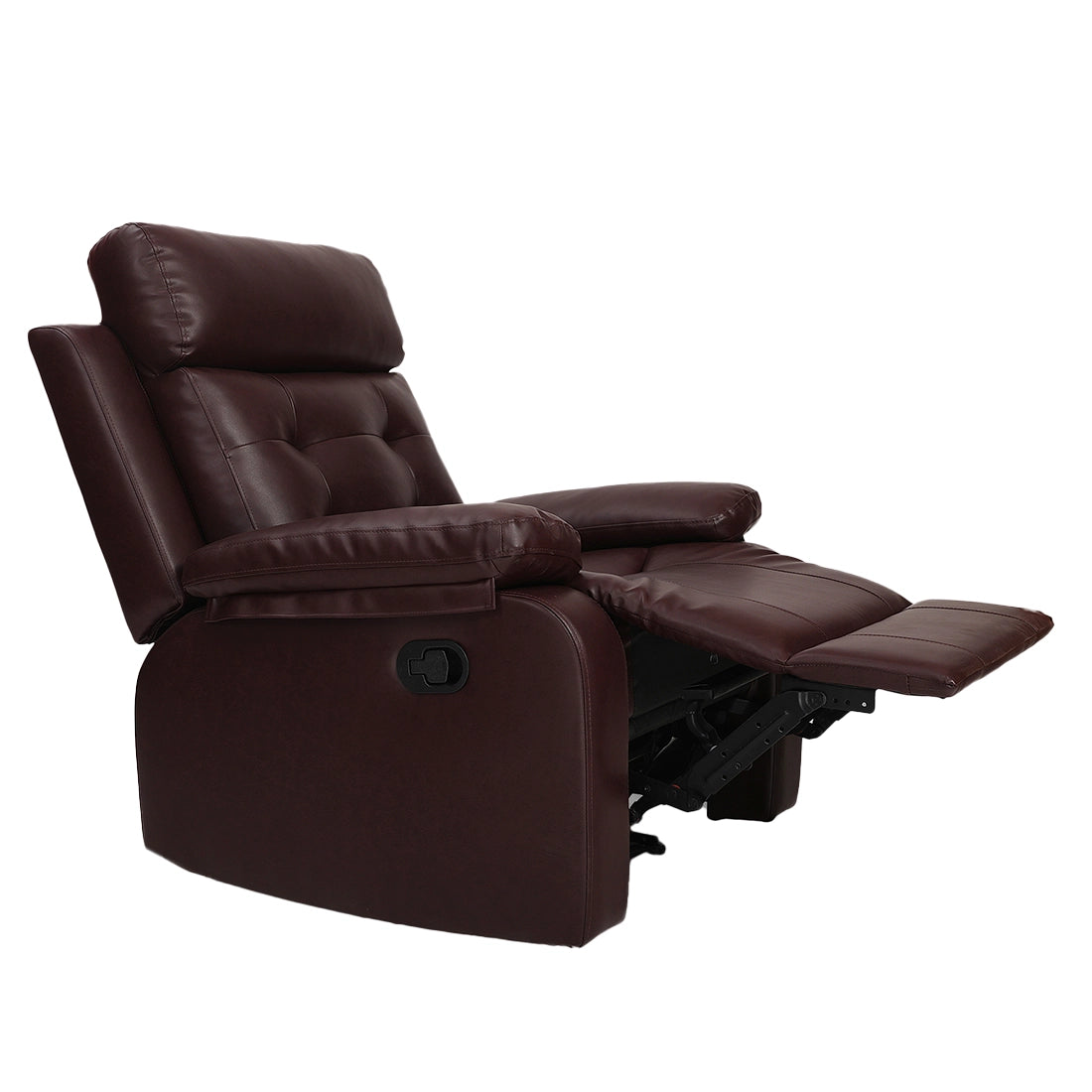 Buy Single Seater Manual Recliner Sofa - Tango Online in India, Single Seater Recliner Sofa, Single Seater Recliner Chair, Manual Recliner, Leatherette Recliner, Living Room Recliner