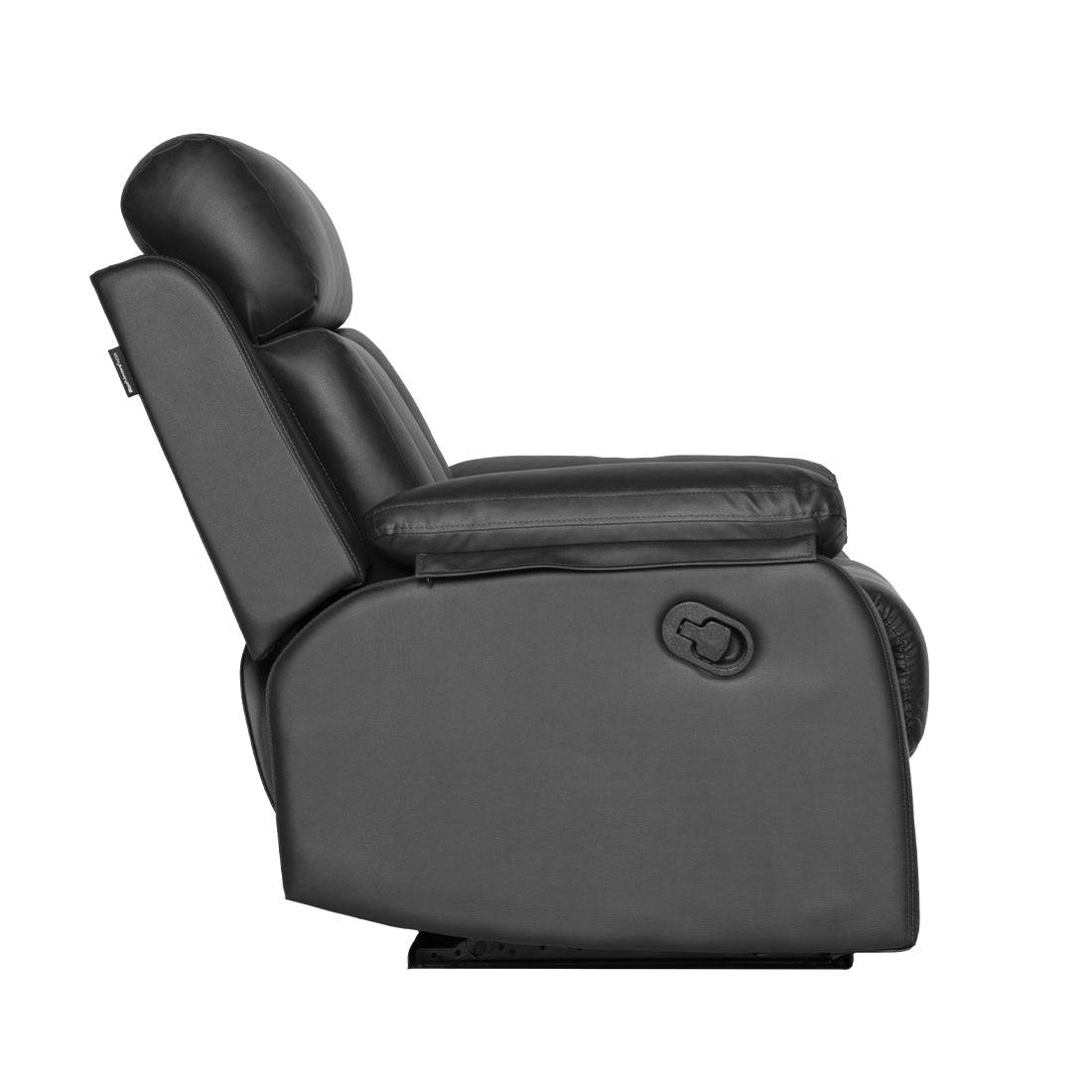 Buy Single Seater Recliner Sofa - Magna Online in India, Single Seater Recliner Sofa, Single Seater Recliner Chair, Manual Recliner, Leatherette Recliner, Living Room Recliner