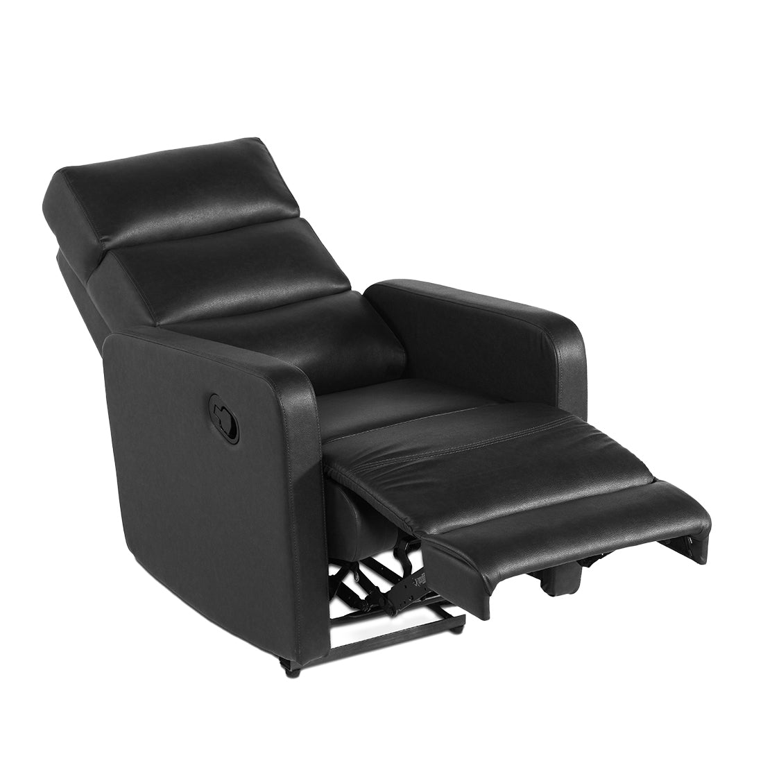 Buy Single Seater Recliner Sofa - 220 Online in India, Single Seater Recliner Sofa, Single Seater Recliner Chair, Manual Recliner, Leatherette Recliner, Living Room Recliner