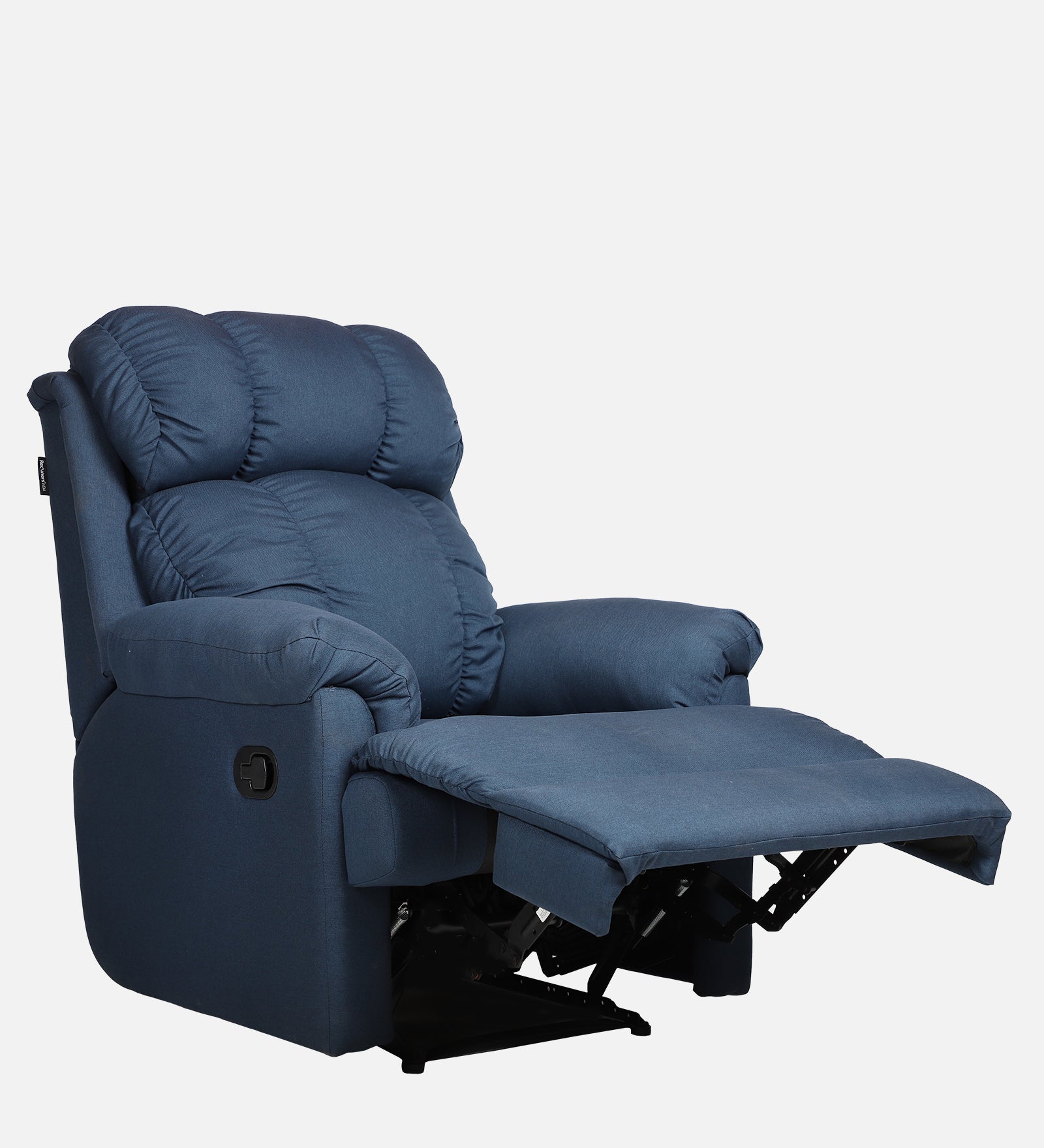 Buy Single Seater Recliner- 369 Teal Online in India, Single Seater Recliner Sofa, Single Seater Recliner Chair, Manual Recliner, Fabric Recliner, Living Room Recliner