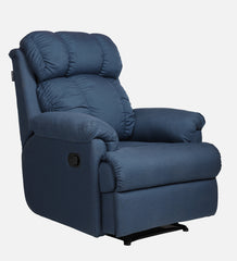 Buy Single Seater Recliner- 369 Teal Online in India, Single Seater Recliner Sofa, Single Seater Recliner Chair, Manual Recliner, Fabric Recliner, Living Room Recliner