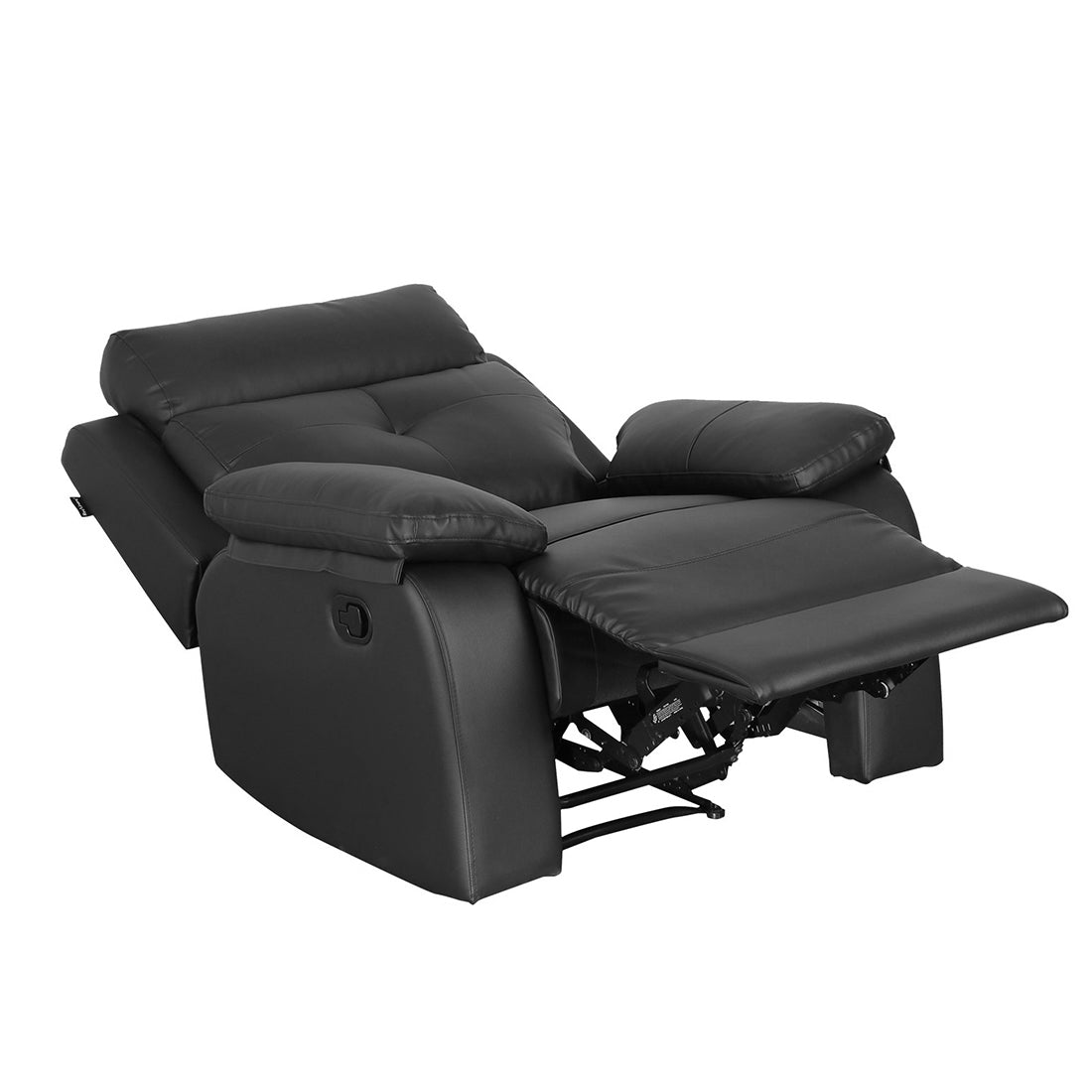 Buy Single Seater Recliner Sofa - Ohio Online in India, Single Seater Recliner Sofa, Single Seater Recliner Chair, Manual Recliner, Leatherette Recliner, Living Room Recliner