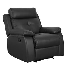 Buy Single Seater Recliner Sofa - Ohio Online in India, Single Seater Recliner Sofa, Single Seater Recliner Chair, Manual Recliner, Leatherette Recliner, Living Room Recliner