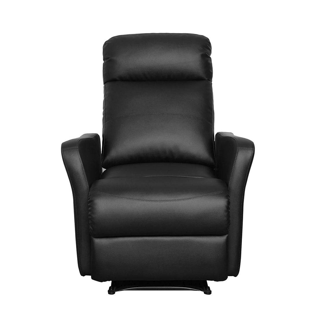 Buy Single Seater Recliner Sofa - Sleek Online in India, Single Seater Recliner Sofa, Single Seater Recliner Chair, Manual Recliner, Leatherette Recliner, Living Room Recliner