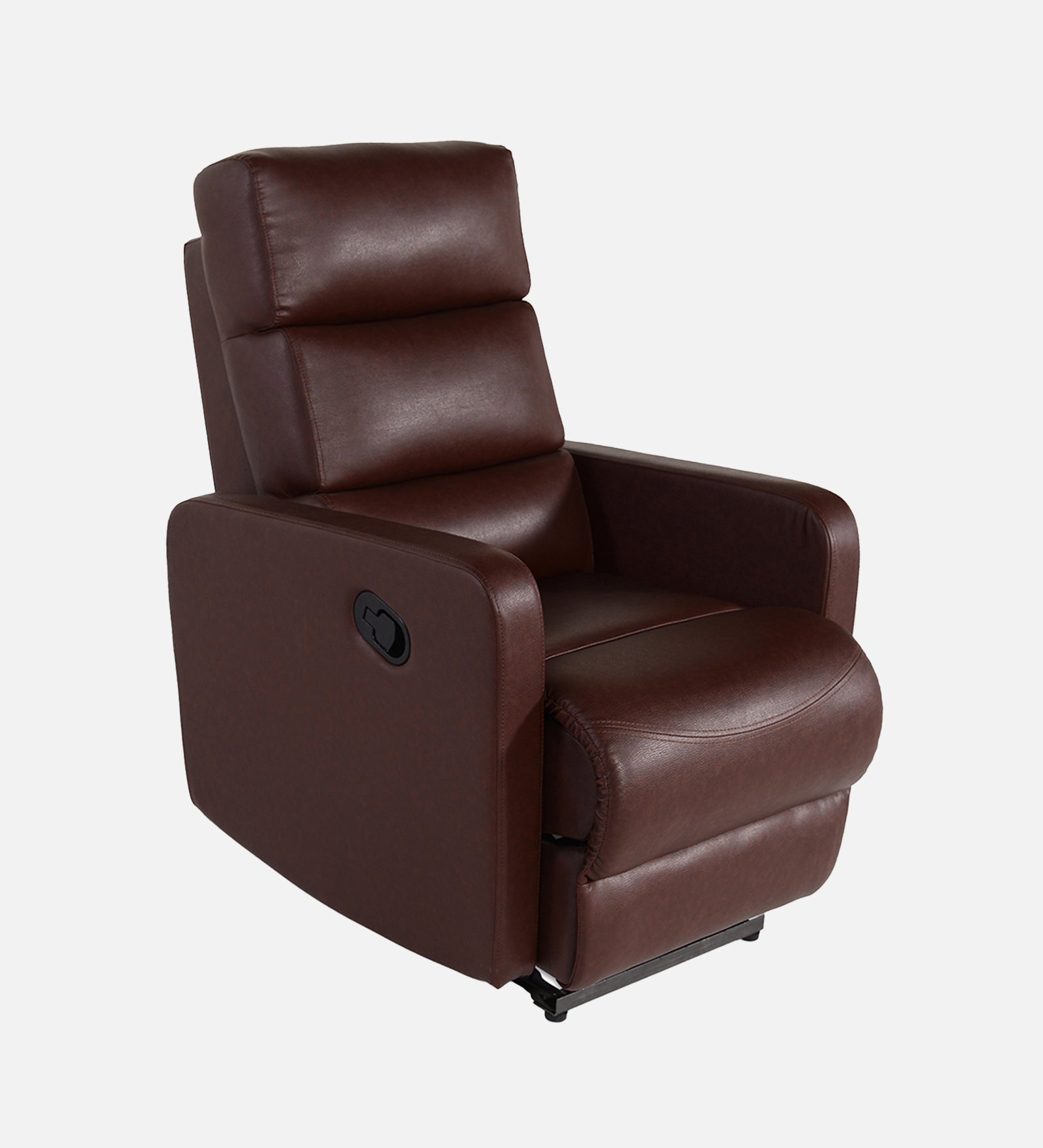 Buy Single Seater Recliner Sofa - 220 Online in India, Single Seater Recliner Sofa, Single Seater Recliner Chair, Manual Recliner, Leatherette Recliner, Living Room Recliner