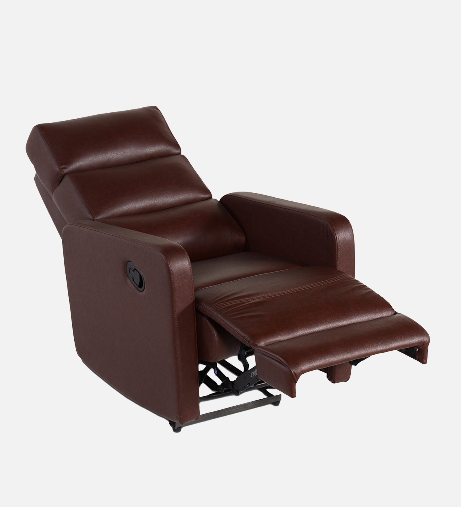 Buy Single Seater Recliner Sofa - 220 Online in India, Single Seater Recliner Sofa, Single Seater Recliner Chair, Manual Recliner, Leatherette Recliner, Living Room Recliner