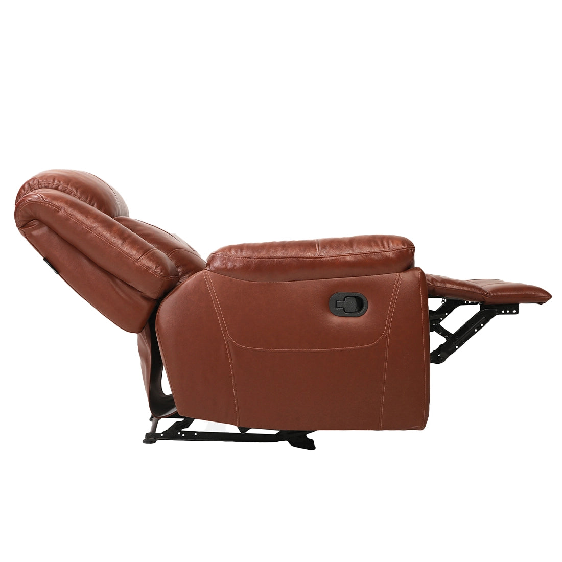 Buy Single Seater Recliner Sofa - Joy (Half Leather) Online in India, Single Seater Recliner Sofa, Single Seater Recliner Chair, Manual Recliner, Half Leather Recliner, Living Room Recliner, joy Recliners