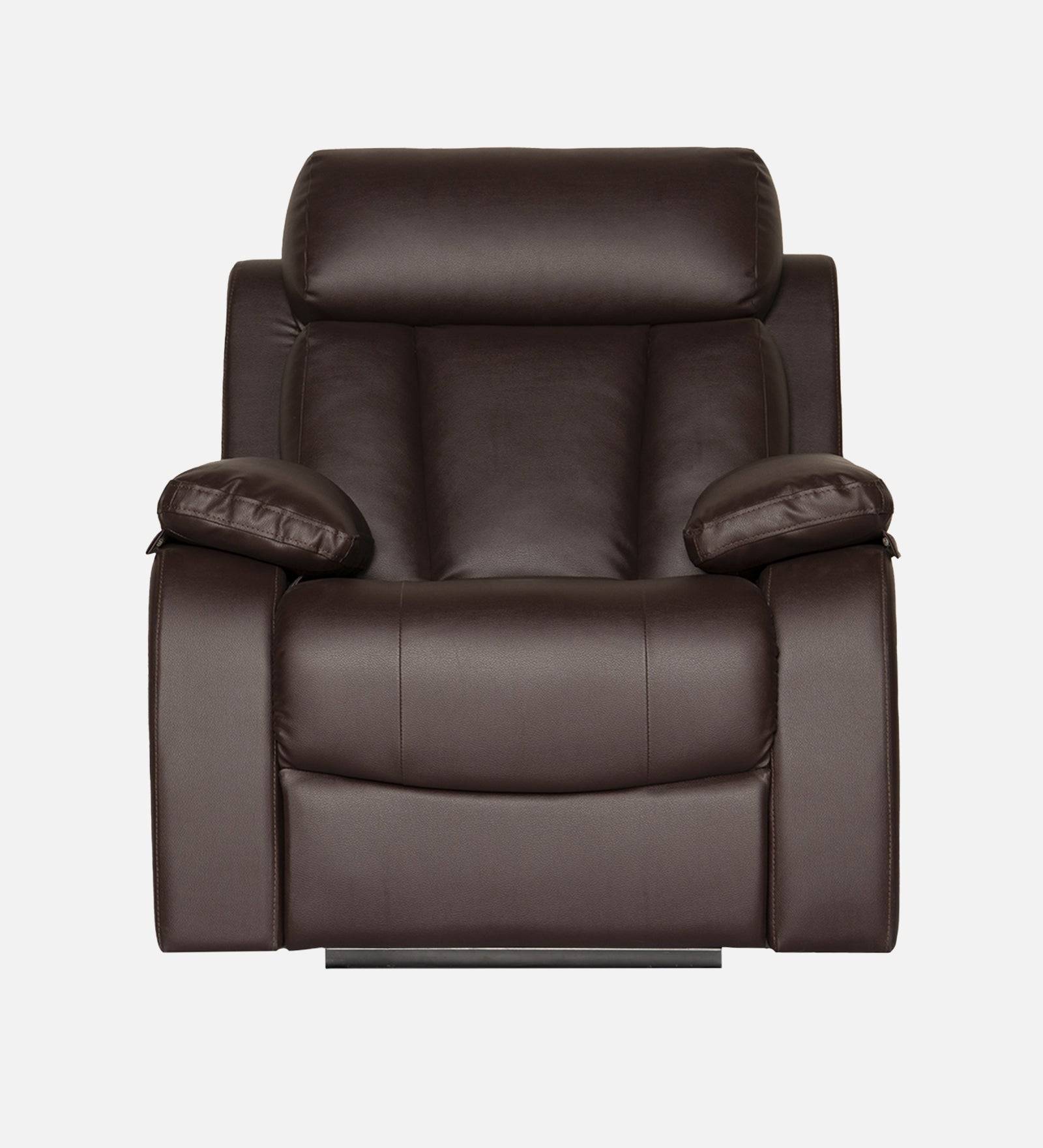 Buy Single Seater Recliner Sofa - Magna Online in India, Single Seater Recliner Sofa, Single Seater Recliner Chair, Manual Recliner, Leatherette Recliner, Living Room Recliner