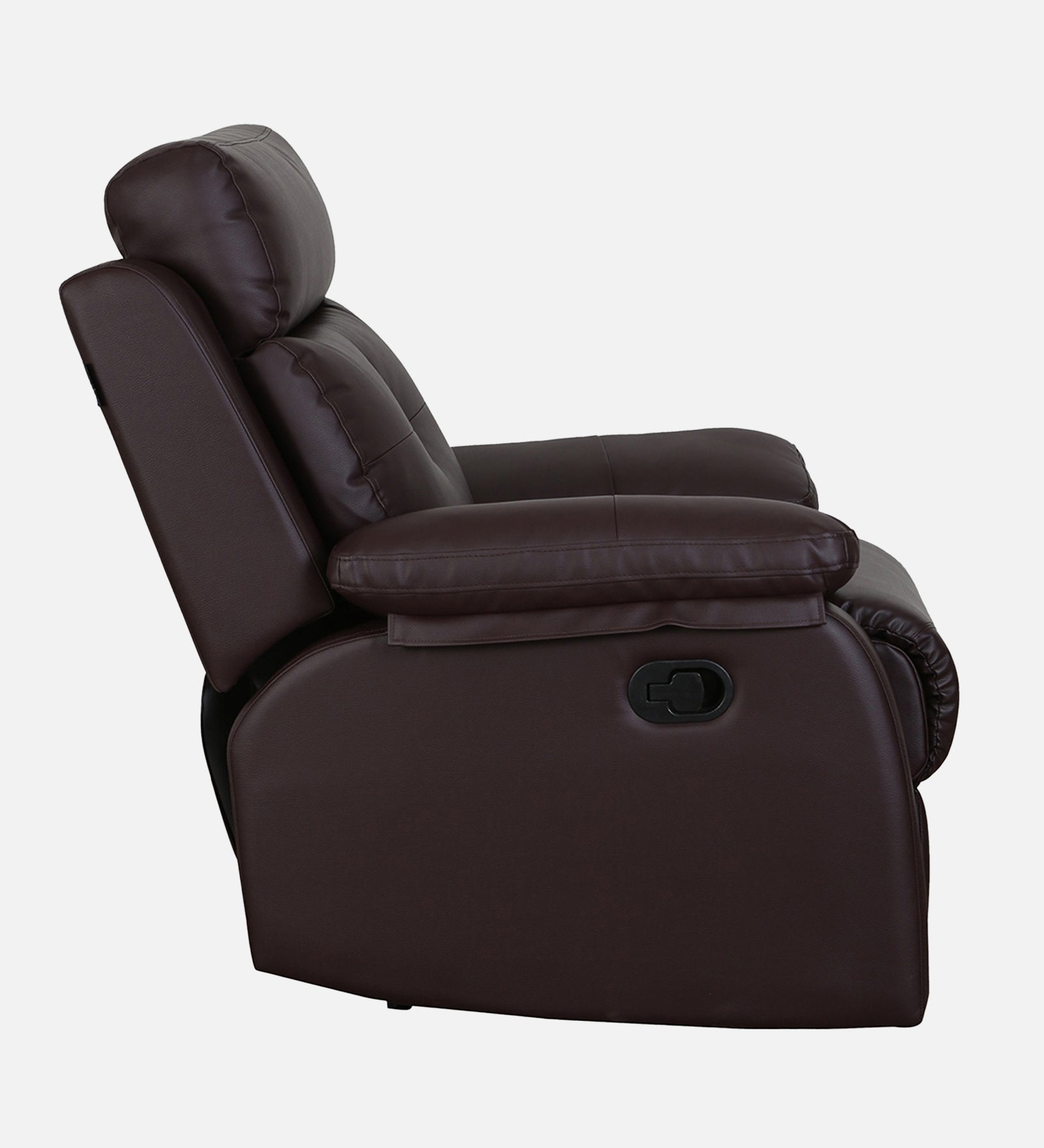 Buy Single Seater Recliner Sofa - Ohio Online in India, Single Seater Recliner Sofa, Single Seater Recliner Chair, Manual Recliner, Leatherette Recliner, Living Room Recliner