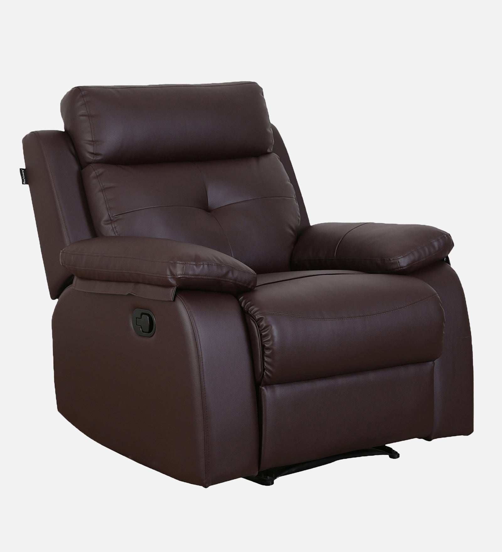 Buy Single Seater Recliner Sofa - Ohio Online in India, Single Seater Recliner Sofa, Single Seater Recliner Chair, Manual Recliner, Leatherette Recliner, Living Room Recliner