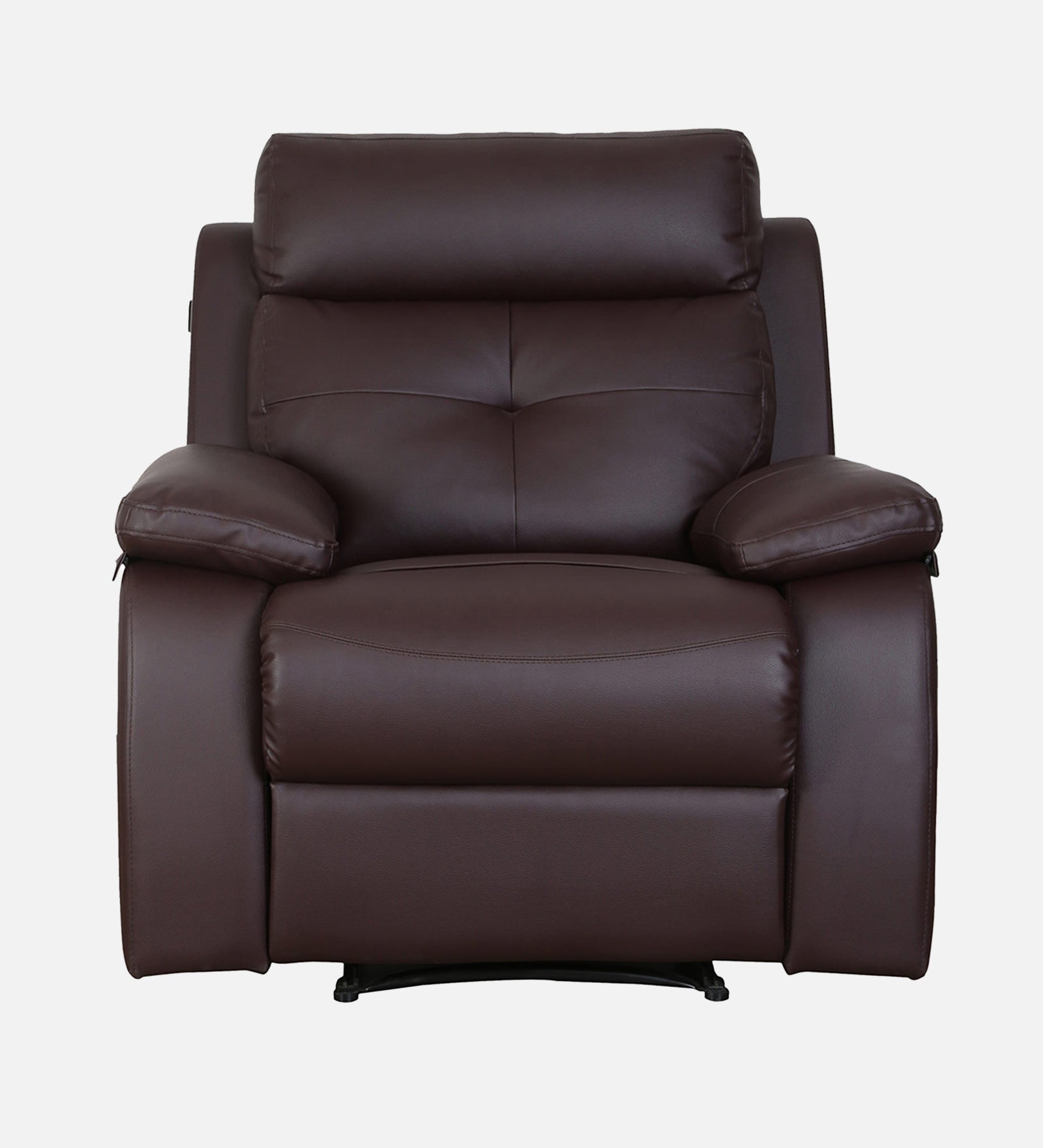 Buy Single Seater Recliner Sofa - Ohio Online in India, Single Seater Recliner Sofa, Single Seater Recliner Chair, Manual Recliner, Leatherette Recliner, Living Room Recliner