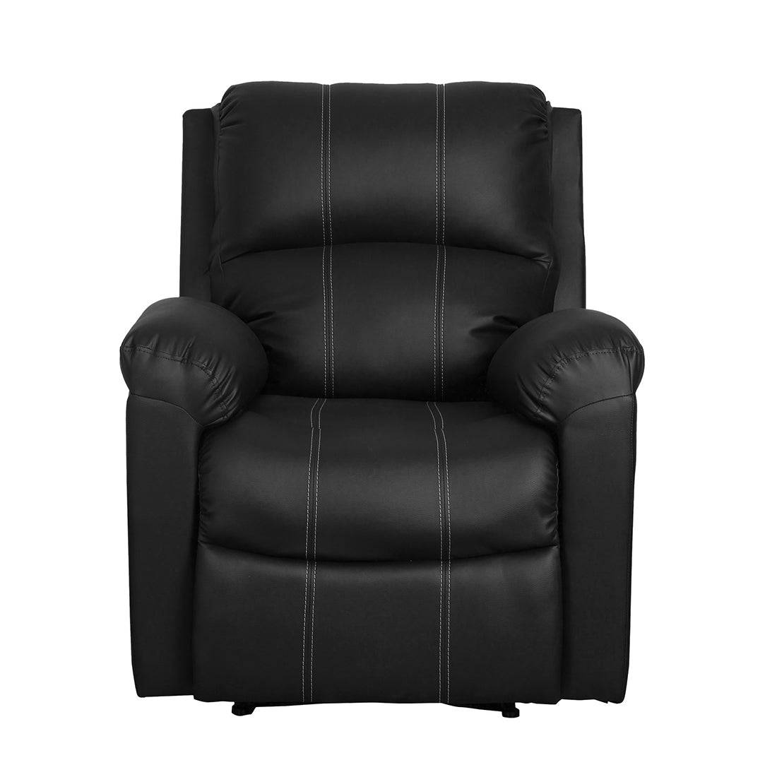 Buy Single Seater Recliner Sofa - Spino Online in India, Single Seater Recliner Sofa, Single Seater Recliner Chair, Manual Recliner, Leatherette Recliner, Living Room Recliner