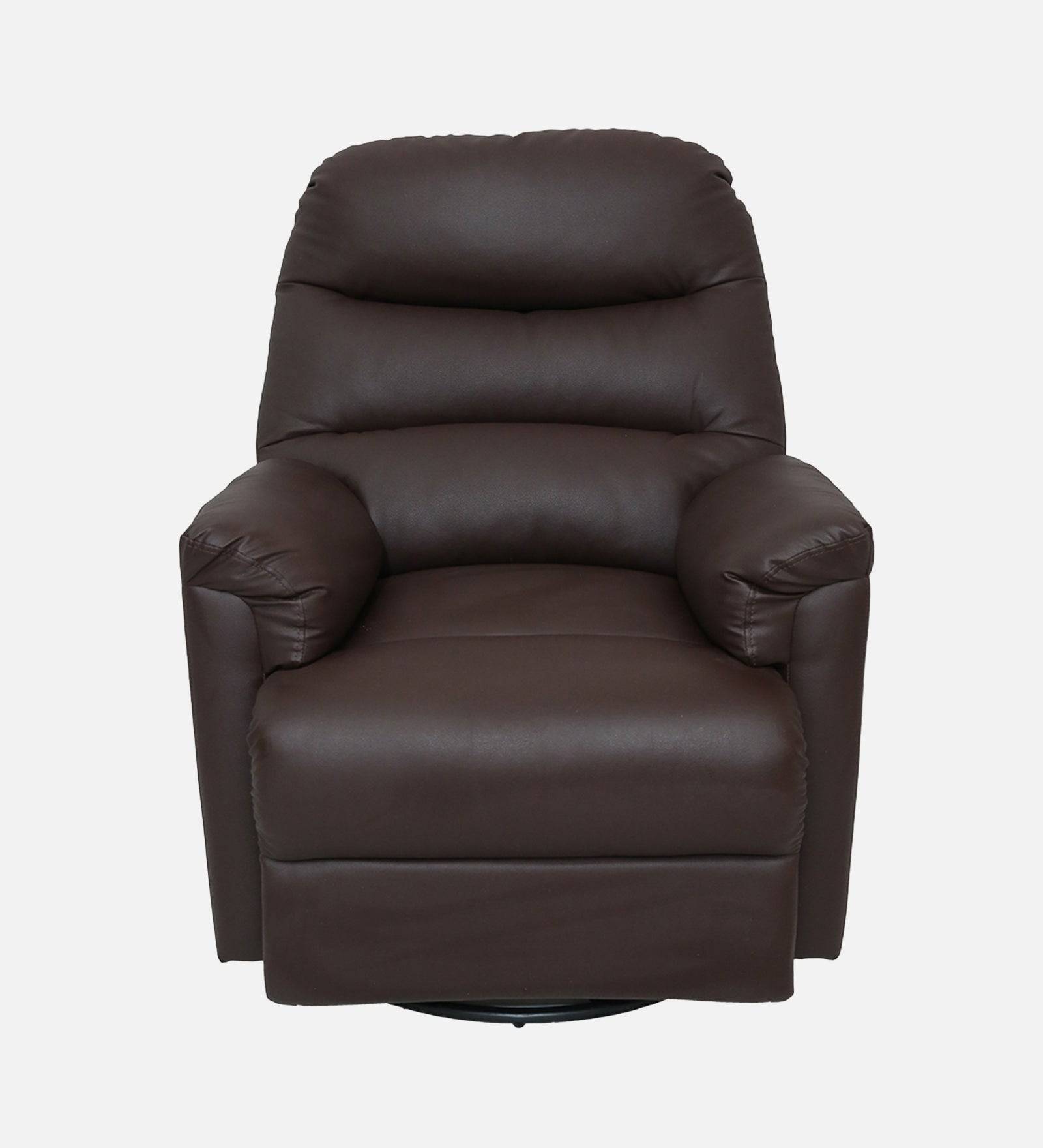 Buy Single Seater Recliner Sofa - Wave Online in India, Single Seater Recliner Sofa, Single Seater Recliner Chair, Manual Recliner, Leatherette Recliner, Living Room Recliner