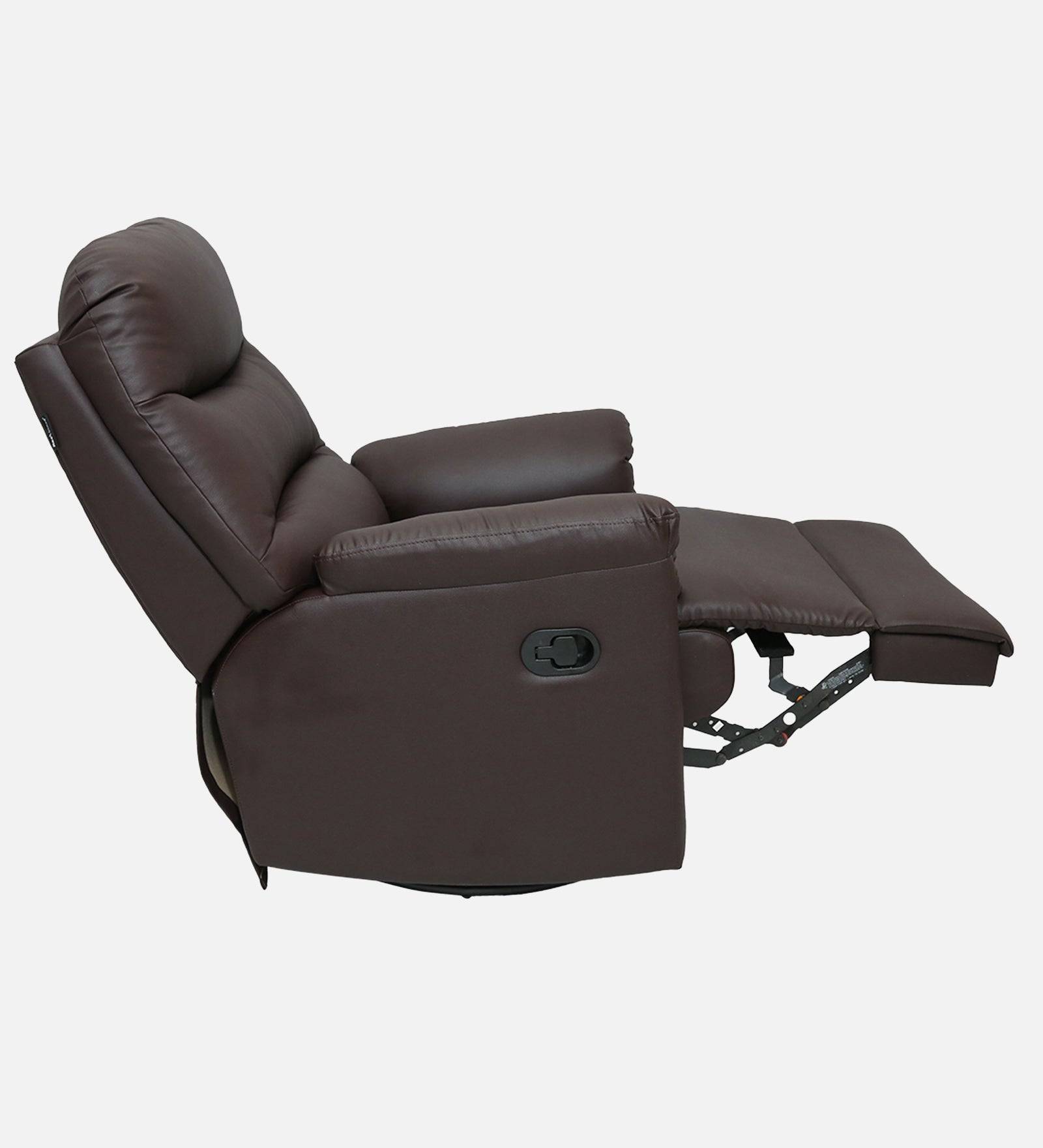 Buy Single Seater Recliner Sofa - Wave Online in India, Single Seater Recliner Sofa, Single Seater Recliner Chair, Manual Recliner, Leatherette Recliner, Living Room Recliner