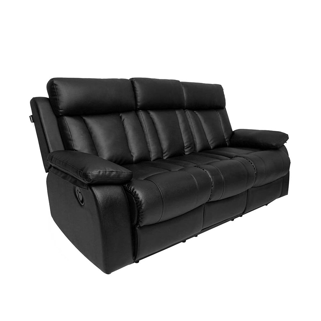 Buy Three Seater Recliner Sofa - Magna Online in India, Three Seater Recliner Sofa, 3 Seater Recliner Chair, Manual Recliner, Leatherette Recliner, Living Room Recliner