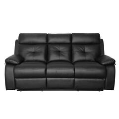 Buy Three Seater Recliner Sofa - Ohio Online in India, Three Seater Recliner Sofa, 3 Seater Recliner Chair, Manual Recliner, Leatherette Recliner, Living Room Recliner