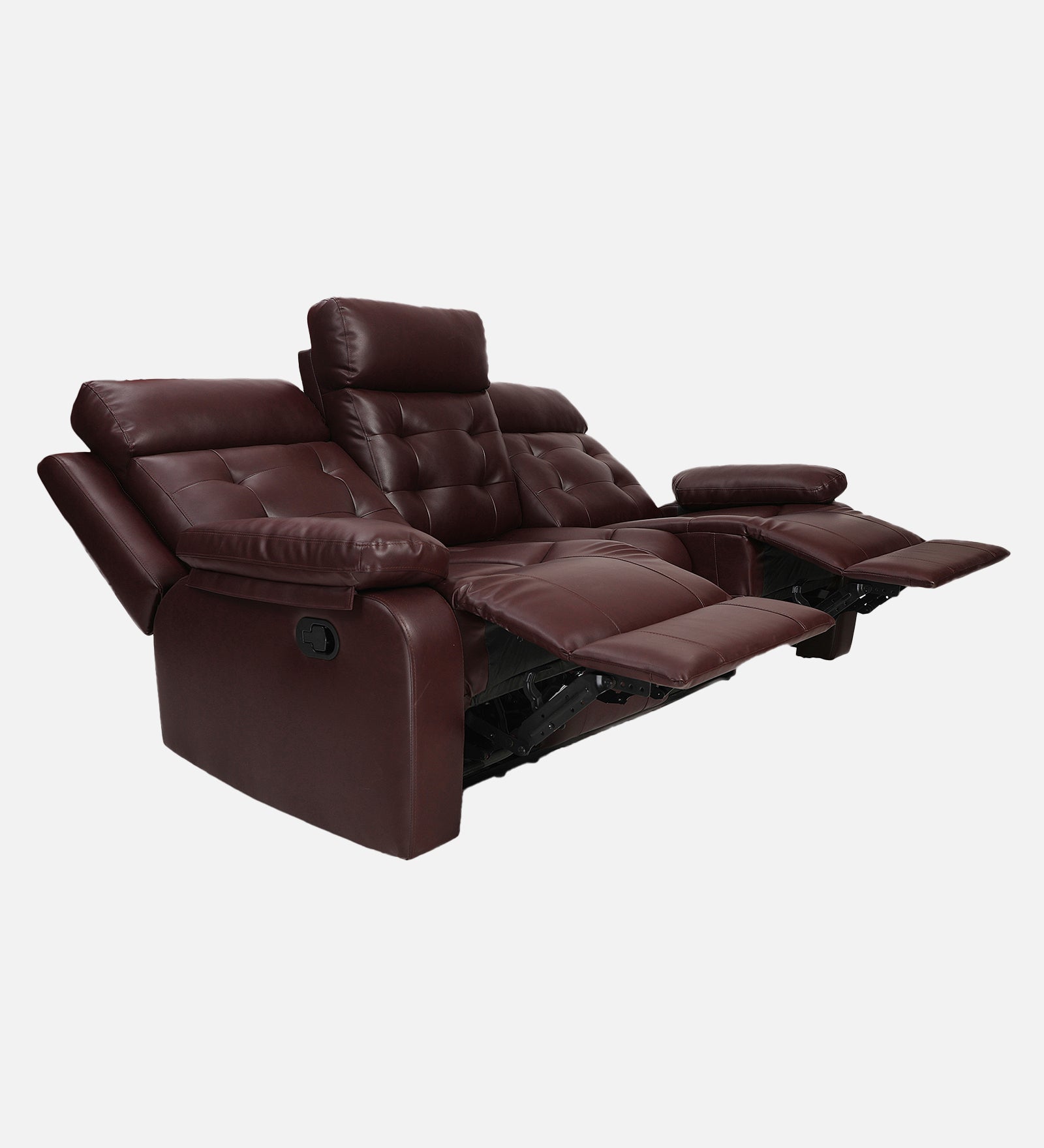 Buy Three Seater Recliner Sofa - Tango Online in India, Three Seater Recliner Sofa, 3 Seater Recliner Chair, Manual Recliner, Leatherette Recliner, Living Room Recliner