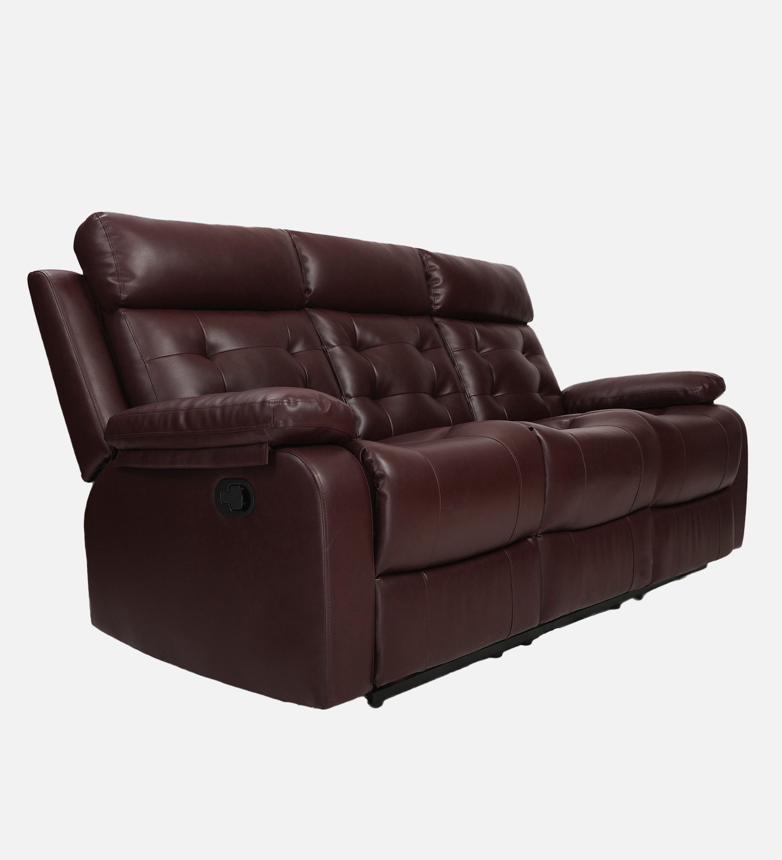 Buy Three Seater Recliner Sofa - Tango Online in India, Three Seater Recliner Sofa, 3 Seater Recliner Chair, Manual Recliner, Leatherette Recliner, Living Room Recliner