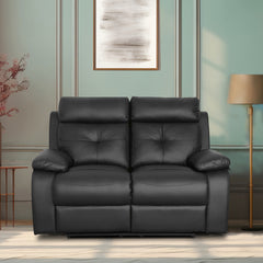 Buy Two Seater Recliner Sofa - Ohio Online in India, Two Seater Recliner Sofa, 2 Seater Recliner Chair, Manual Recliner, Leatherette Recliner, Living Room Recliner