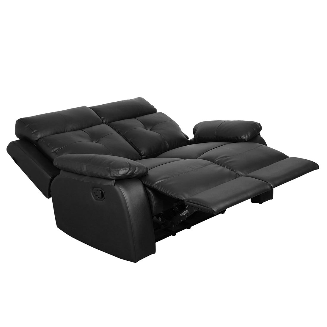 Buy Two Seater Recliner Sofa - Ohio Online in India, Two Seater Recliner Sofa, 2 Seater Recliner Chair, Manual Recliner, Leatherette Recliner, Living Room Recliner