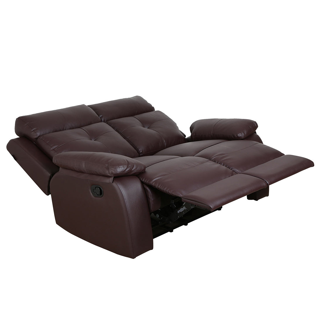 Buy Two Seater Recliner Sofa - Ohio Online in India, Two Seater Recliner Sofa, 2 Seater Recliner Chair, Manual Recliner, Leatherette Recliner, Living Room Recliner