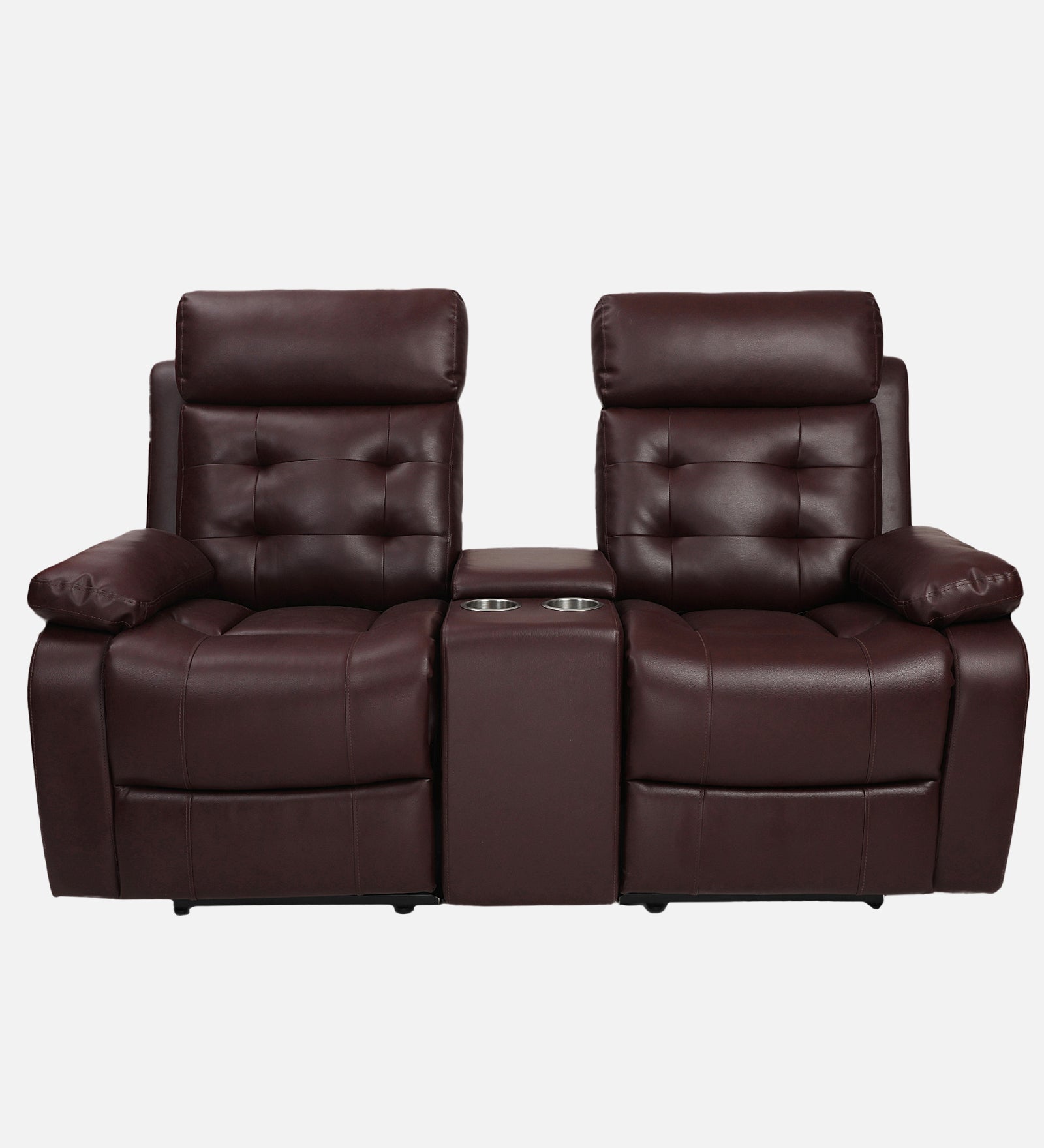 Buy Two Seater Recliner Sofa With Console - Tango Online in India, Two Seater Recliner Sofa, 2 Seater Recliner Chair, Manual Recliner, Leatherette Recliner, Living Room Recliner