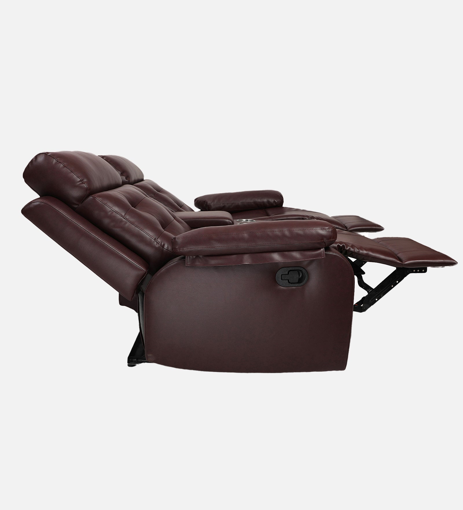 Buy Two Seater Recliner Sofa With Console - Tango Online in India, Two Seater Recliner Sofa, 2 Seater Recliner Chair, Manual Recliner, Leatherette Recliner, Living Room Recliner