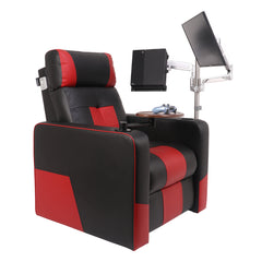 Buy Work From Home Recliner - GenX Console Online in India, Work From Home Recliner, Motorized Recliner, Leather Recliner, Living Room Recliner, Workspace Recliner, WFH Recliner, Home Office Recliner