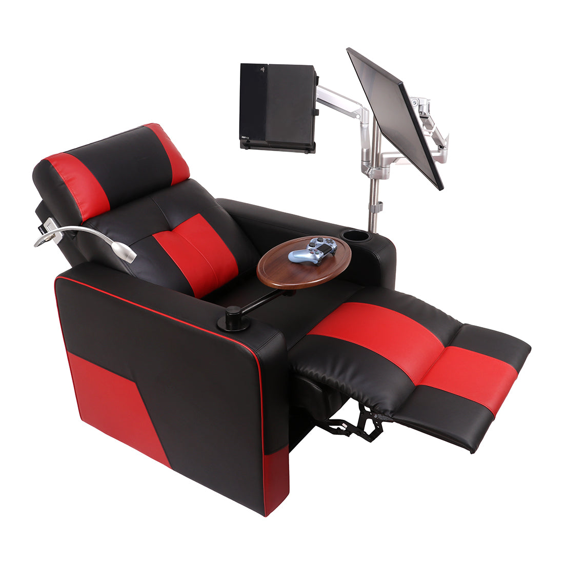 Buy Work From Home Recliner - GenX Console Online in India, Work From Home Recliner, Motorized Recliner, Leather Recliner, Living Room Recliner, Workspace Recliner, WFH Recliner, Home Office Recliner