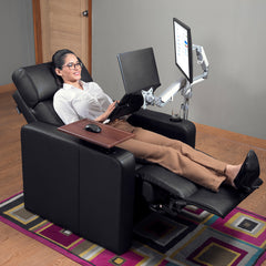 Buy Work From Home Recliner - Zuum Ergo Online in India, Work From Home Recliner, Motorized Recliner, Leather Recliner, Living Room Recliner, Workspace Recliner, WFH Recliner, Home Office Recliner