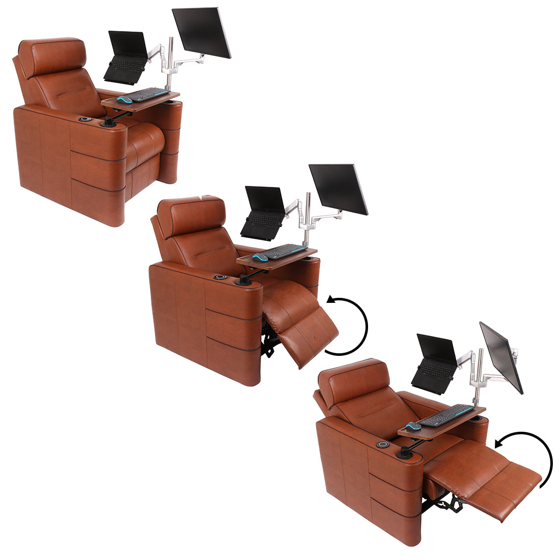 Buy Work From Home Recliner - Zuum Executive Online in India, Work From Home Recliner, Motorized Recliner, Leather Recliner, Living Room Recliner, Workspace Recliner, WFH Recliner, Home Office Recliner