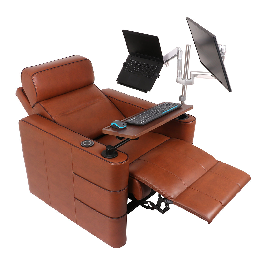 Buy Work From Home Recliner - Zuum Executive Online in India, Work From Home Recliner, Motorized Recliner, Leather Recliner, Living Room Recliner, Workspace Recliner, WFH Recliner, Home Office Recliner